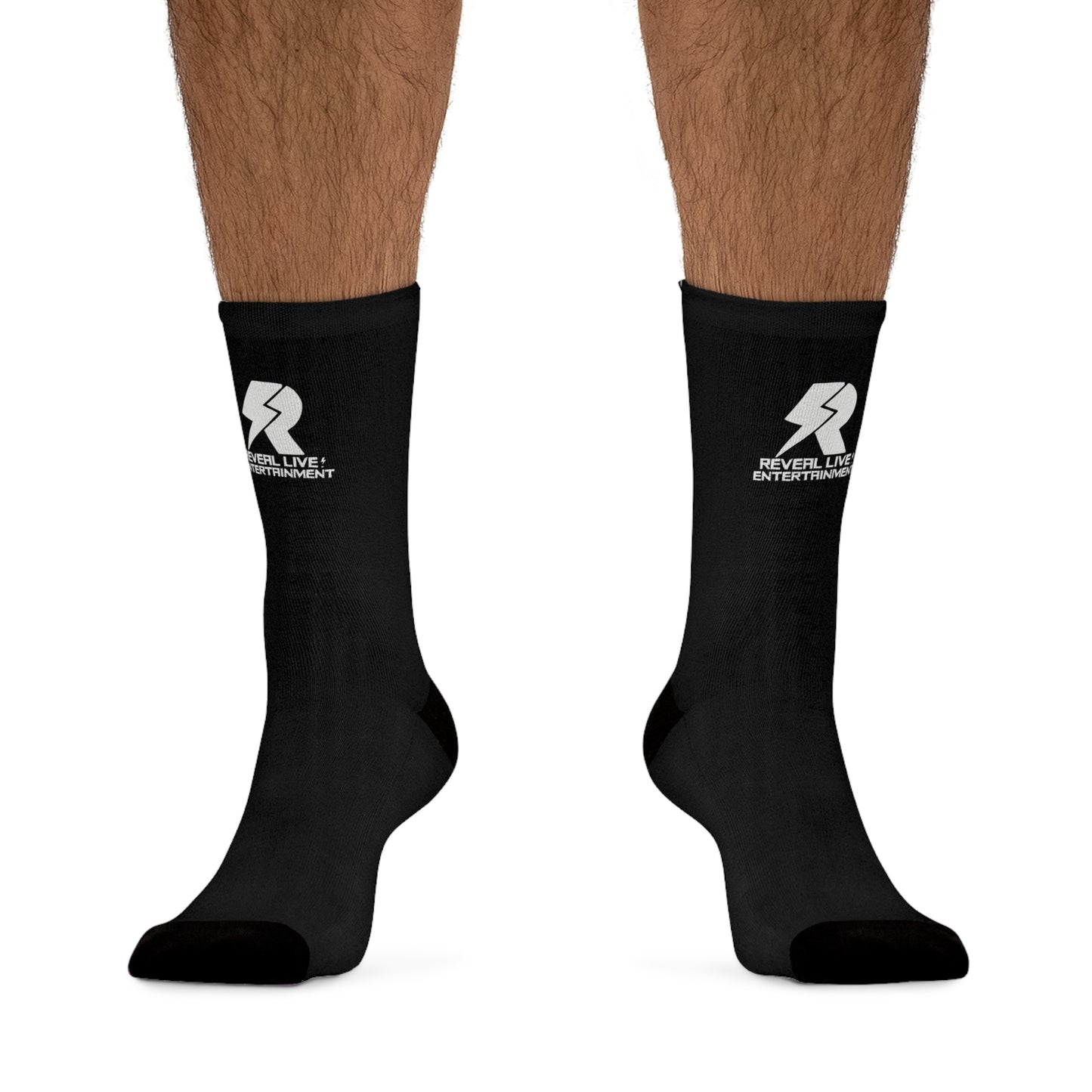 Reveal White Logo Recycled Socks